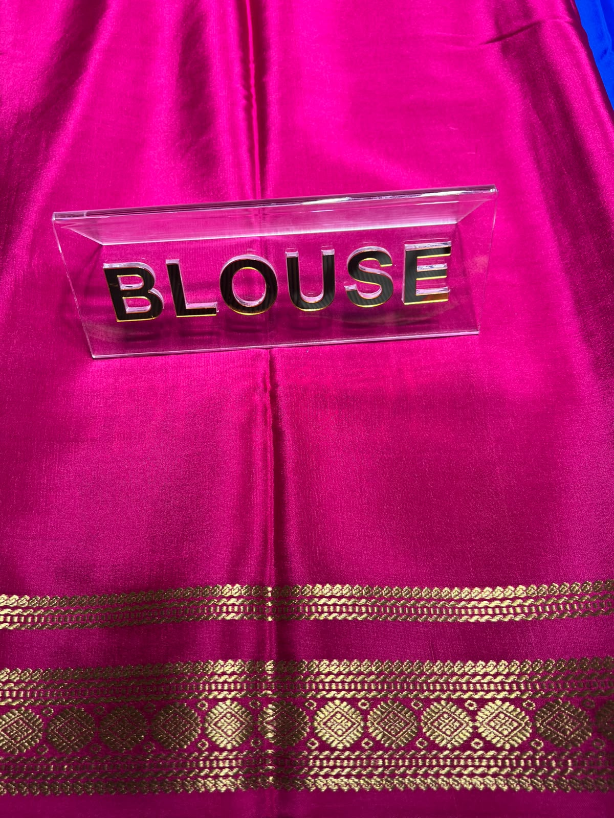 Pure Mysore Silk Saree.
