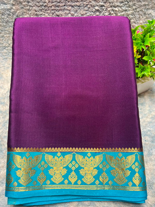 Pure Mysore Silk Saree.