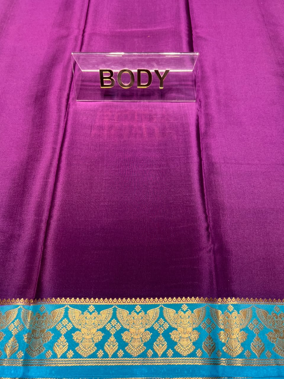 Pure Mysore Silk Saree.