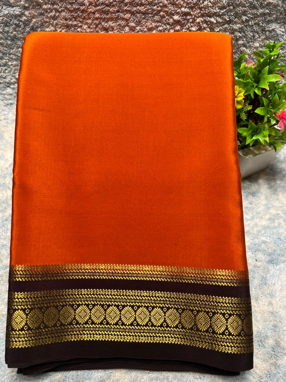 Pure Mysore Silk Saree.