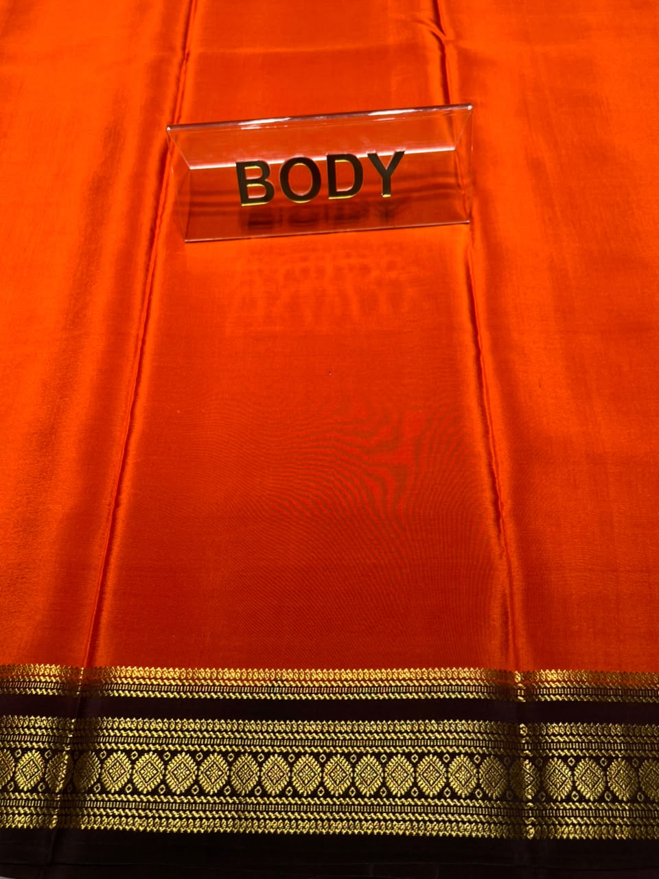 Pure Mysore Silk Saree.