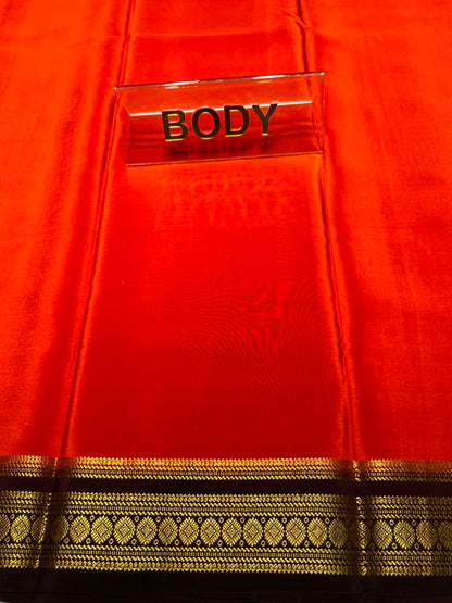 Pure Mysore Silk Saree.