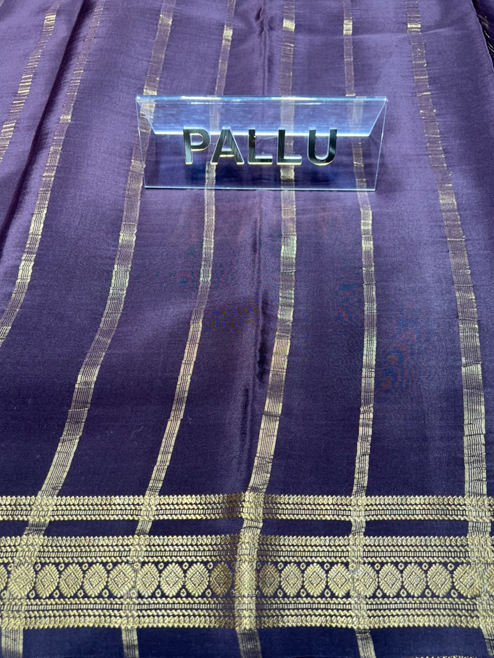 Pure Mysore Silk Saree.
