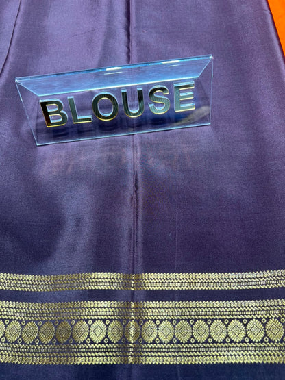 Pure Mysore Silk Saree.