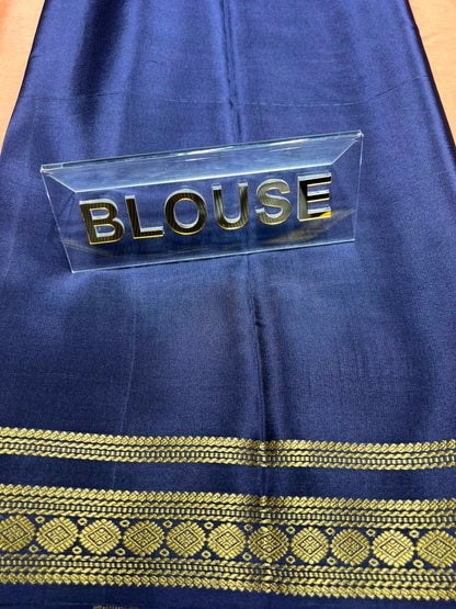 Pure Mysore Silk Saree.