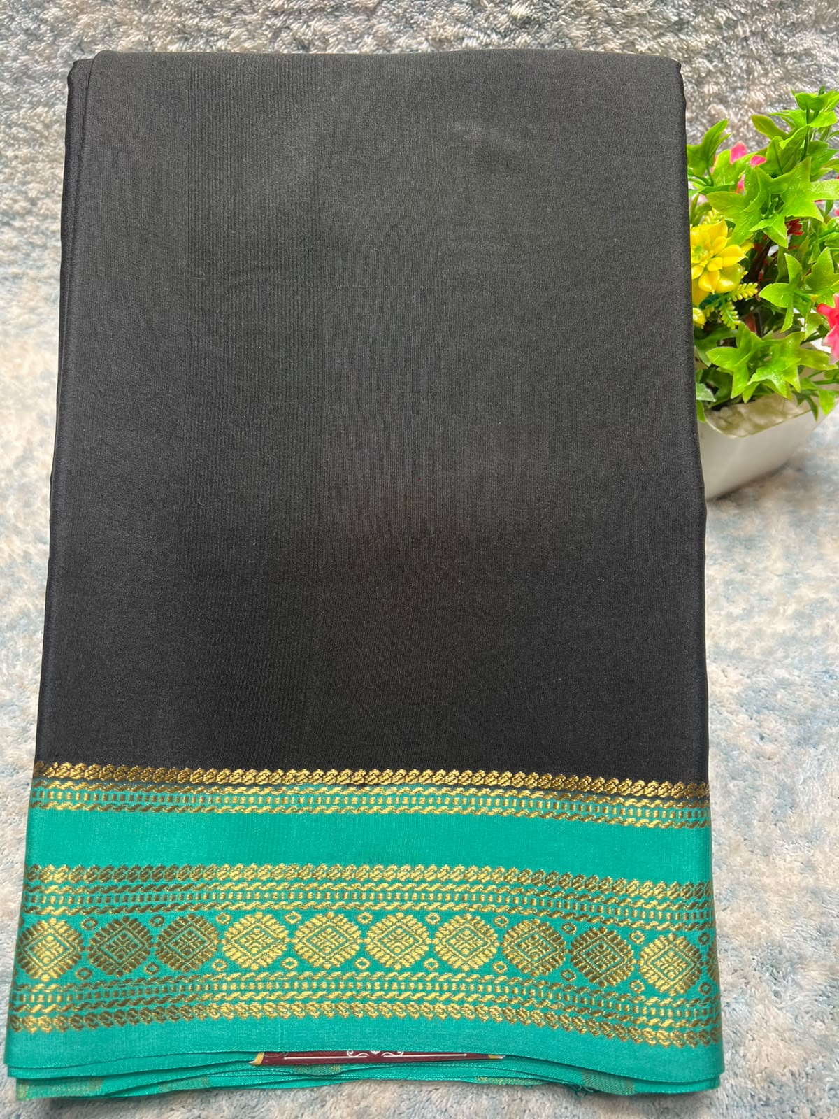 Pure Mysore Silk Saree.