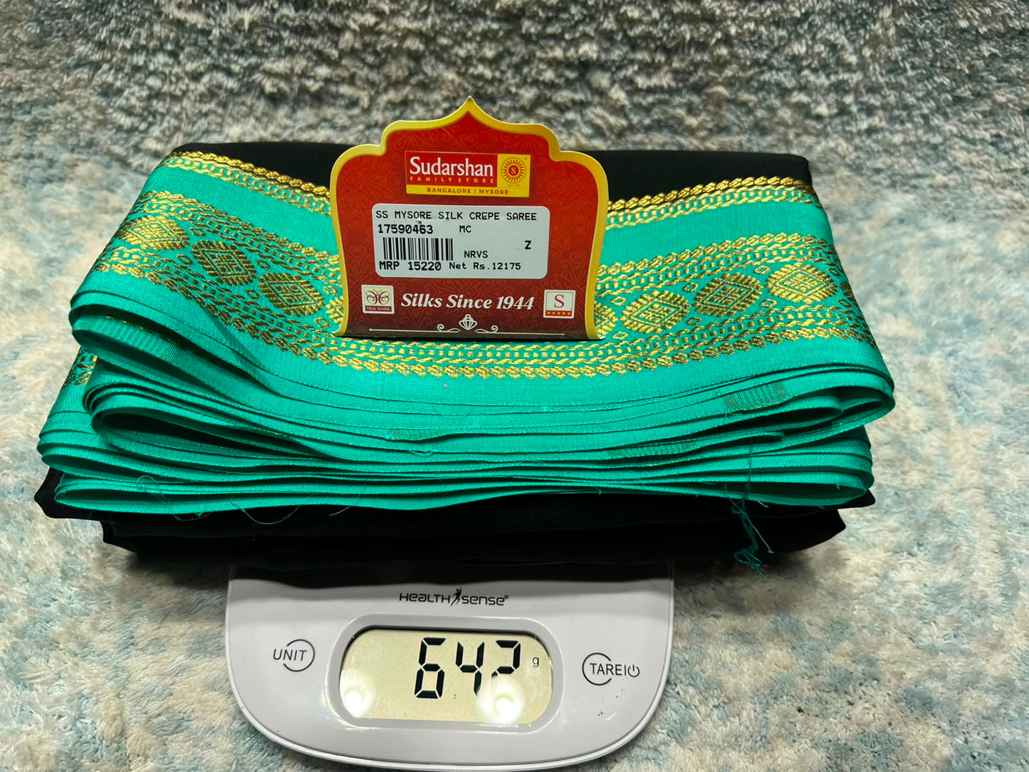 Pure Mysore Silk Saree.