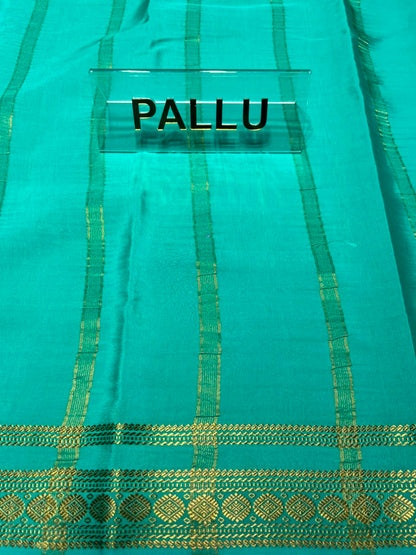 Pure Mysore Silk Saree.