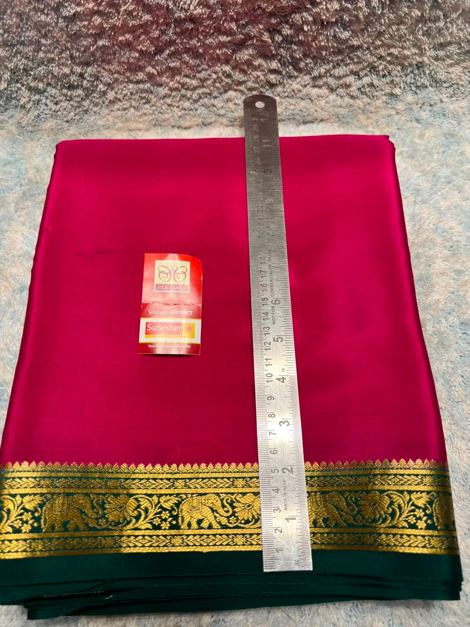 Pure Mysore Silk Saree.