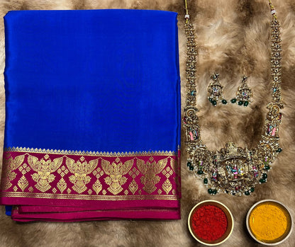 Pure Mysore Silk Saree.