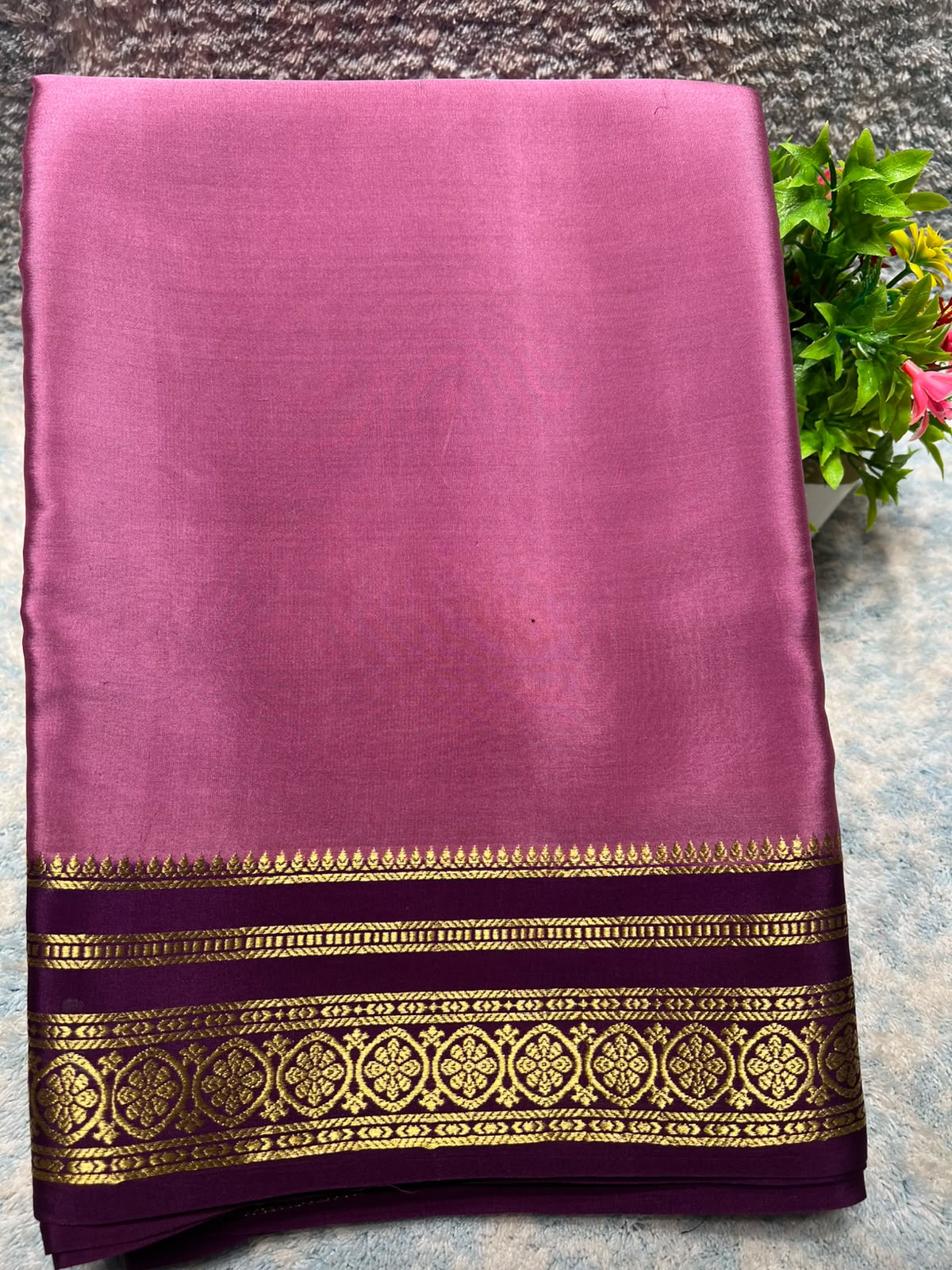 Pure Mysore Silk Saree.