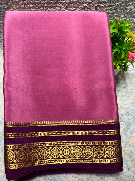 Pure Mysore Silk Saree.