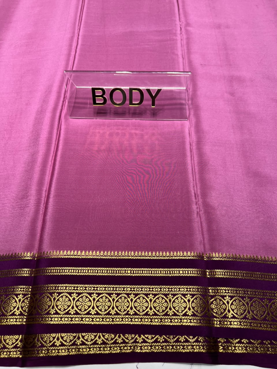 Pure Mysore Silk Saree.