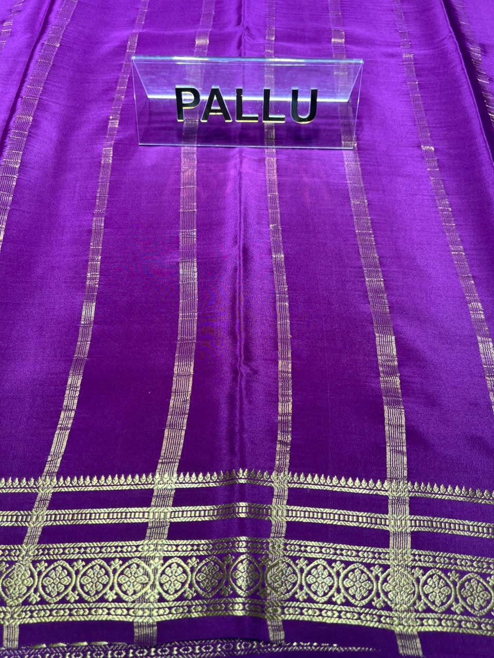 Pure Mysore Silk Saree.