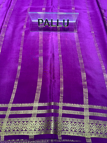 Pure Mysore Silk Saree.