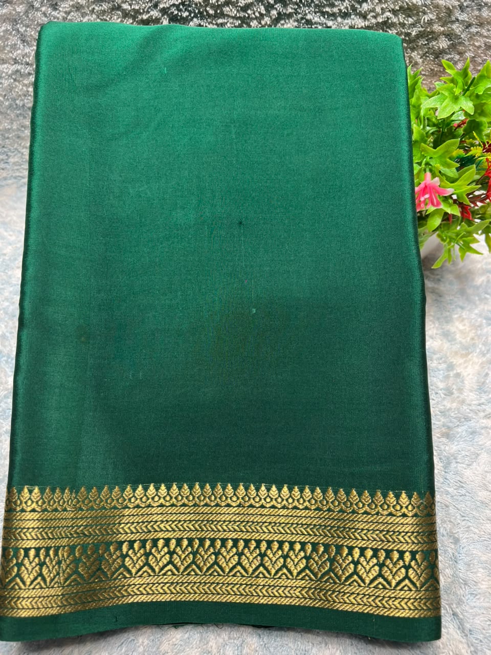 Pure Mysore Silk Saree.
