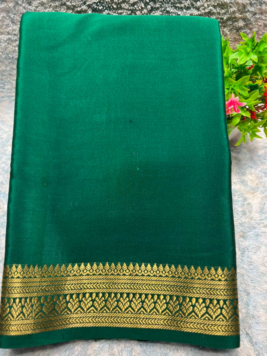 Pure Mysore Silk Saree.