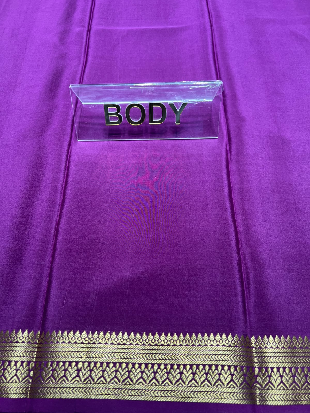 Pure Mysore Silk Saree.