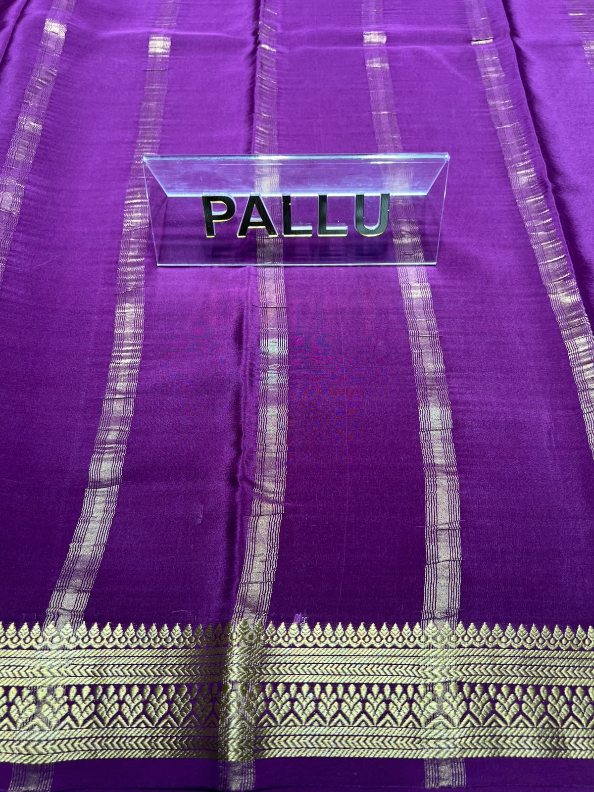 Pure Mysore Silk Saree.