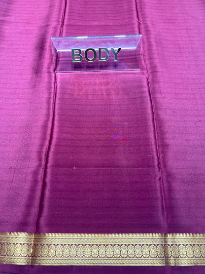 Pure Mysore Silk Saree.