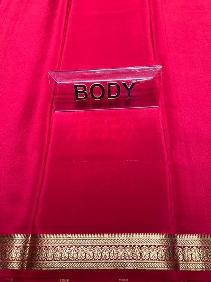Pure Mysore Silk Saree.