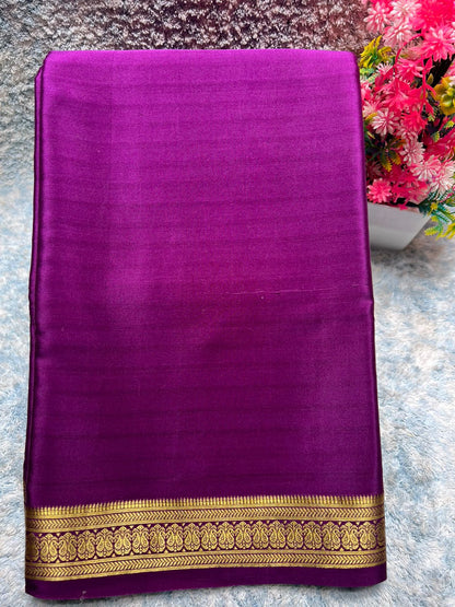 Pure Mysore Silk Saree.