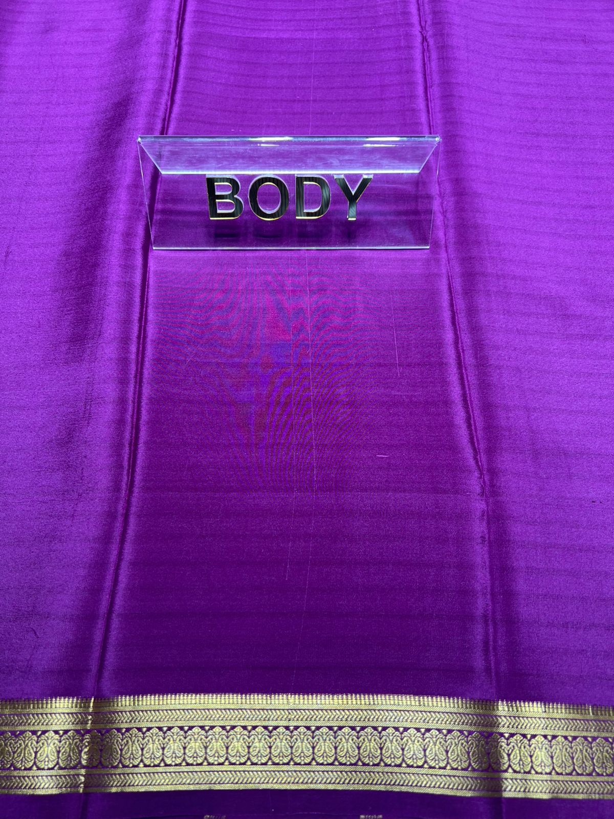 Pure Mysore Silk Saree.