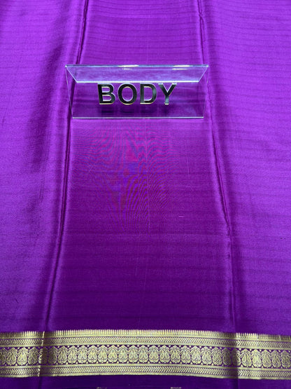 Pure Mysore Silk Saree.