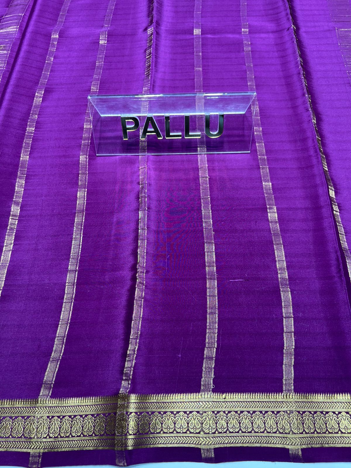 Pure Mysore Silk Saree.
