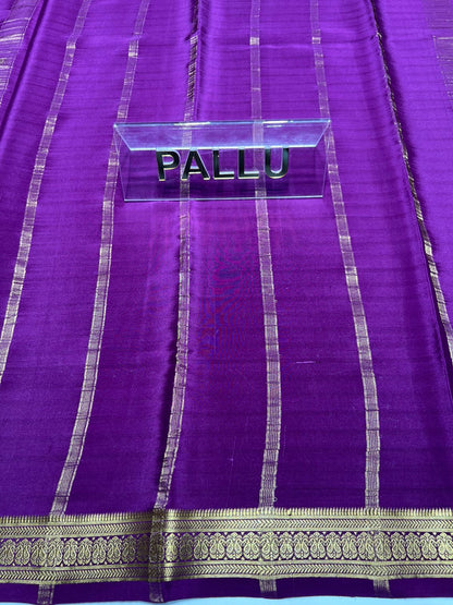Pure Mysore Silk Saree.