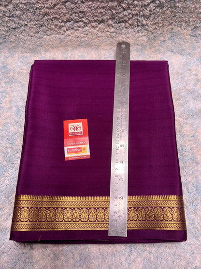 Pure Mysore Silk Saree.