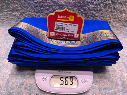 Pure Mysore Silk Saree.
