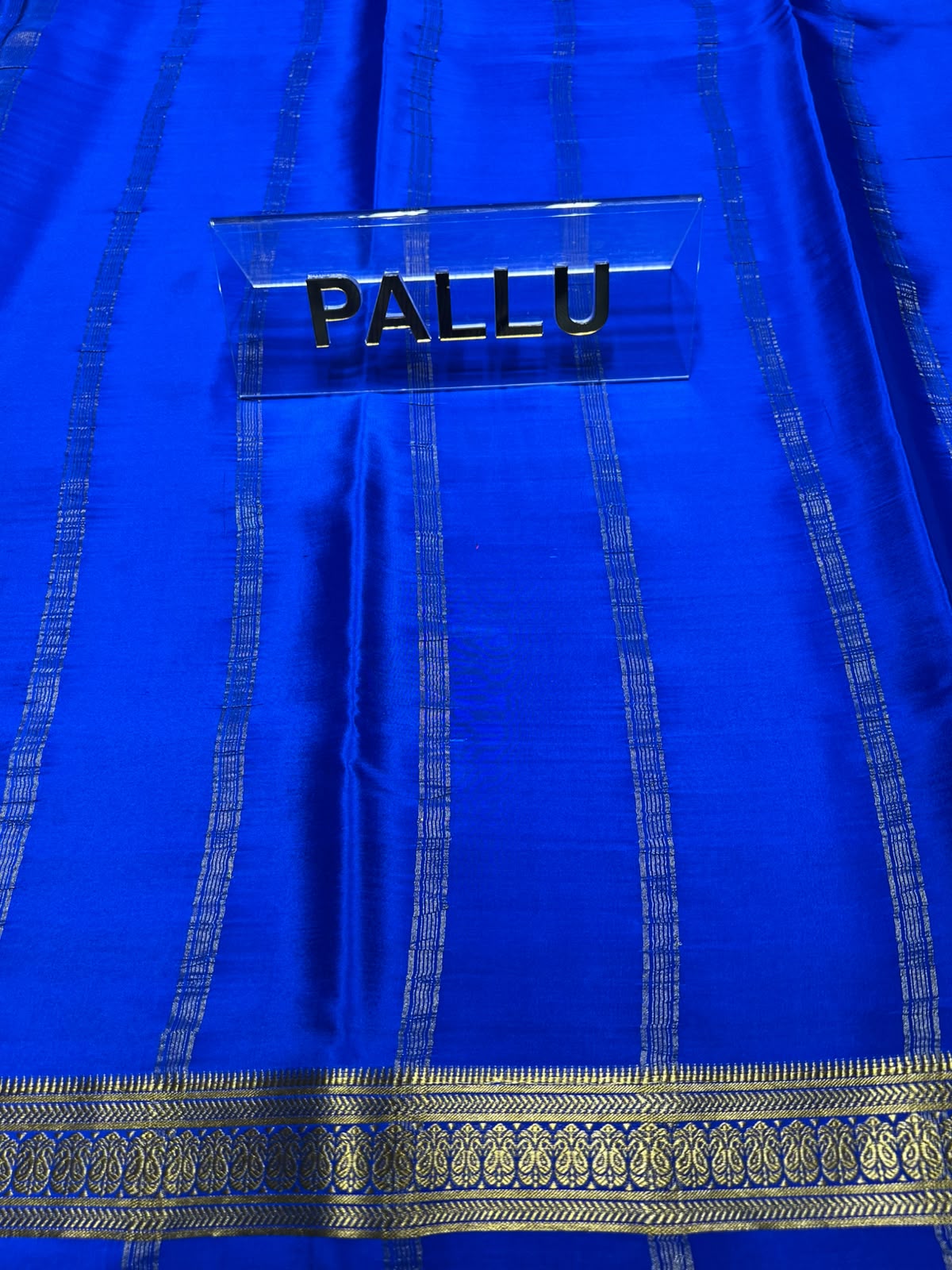 Pure Mysore Silk Saree.