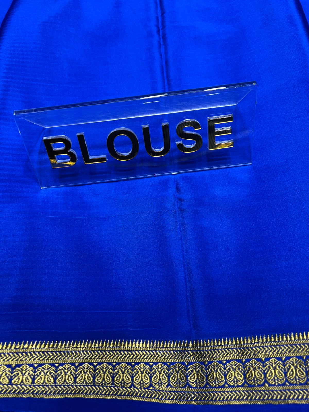 Pure Mysore Silk Saree.