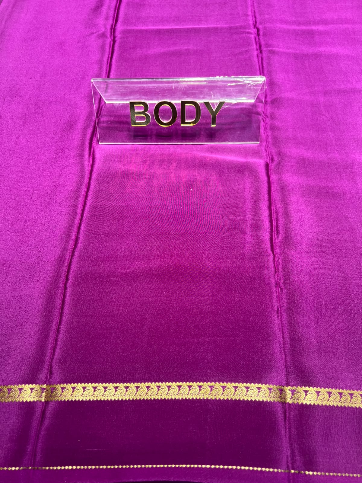 Pure Mysore Silk Saree.