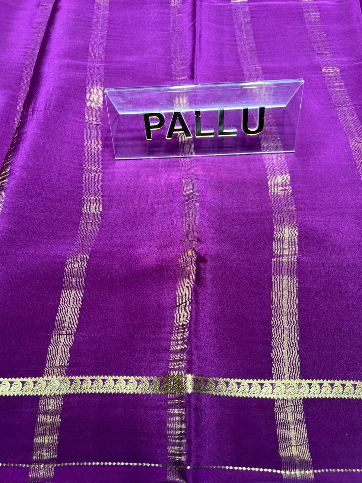 Pure Mysore Silk Saree.
