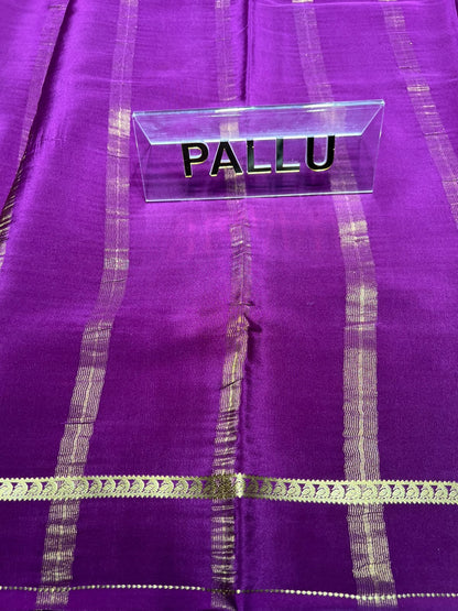 Pure Mysore Silk Saree.