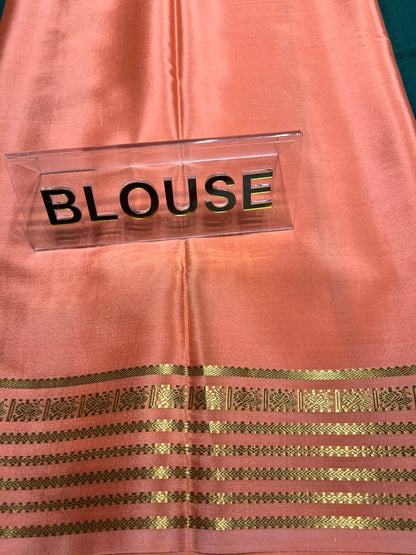 Pure Mysore Silk Saree.