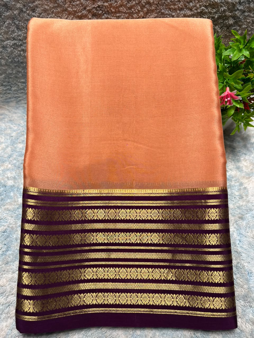 Pure Mysore Silk Saree.