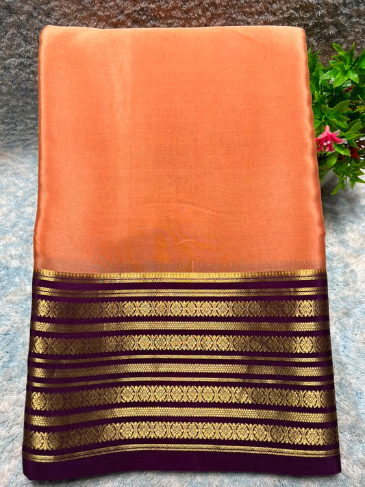 Pure Mysore Silk Saree.