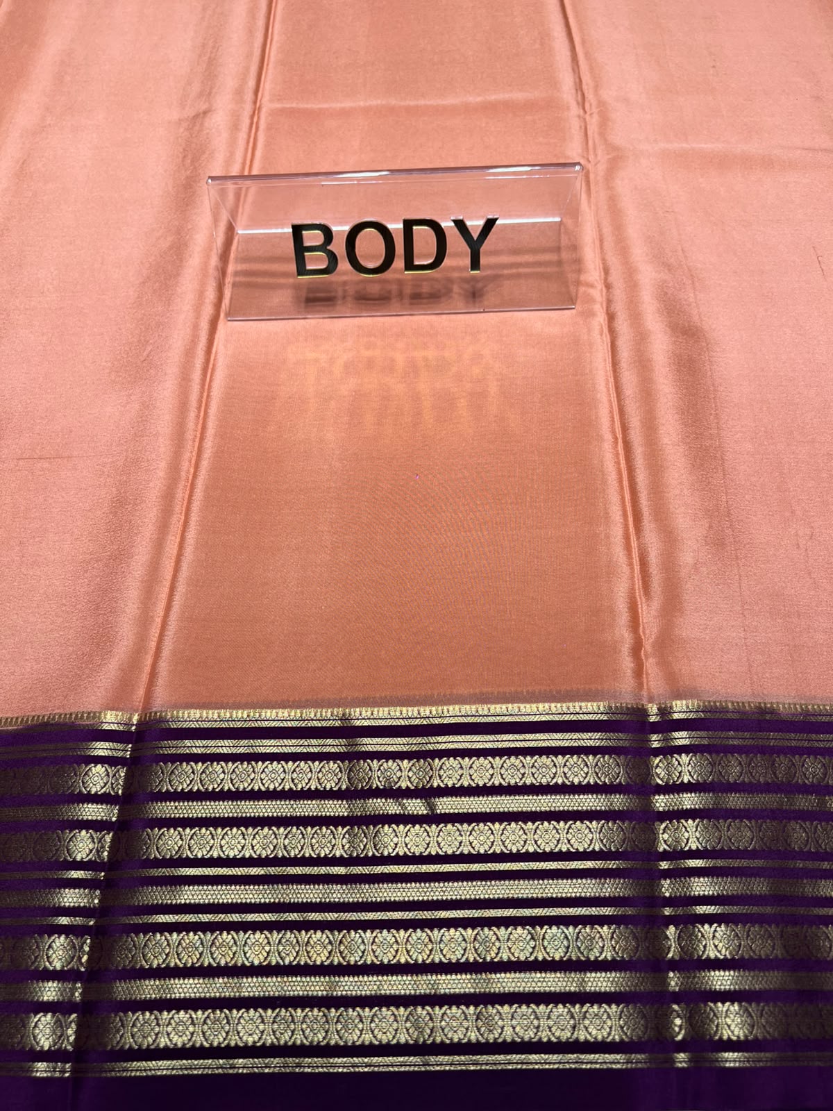 Pure Mysore Silk Saree.