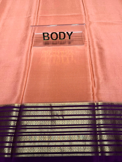 Pure Mysore Silk Saree.