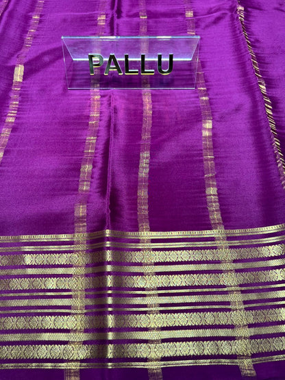 Pure Mysore Silk Saree.