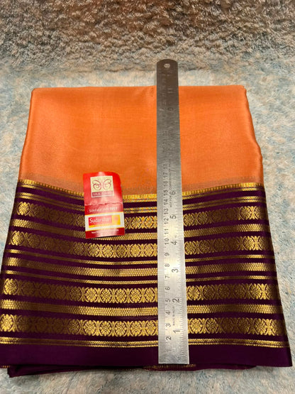 Pure Mysore Silk Saree.