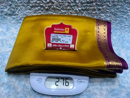 Pure Mysore Silk Saree ( 60 Grams )