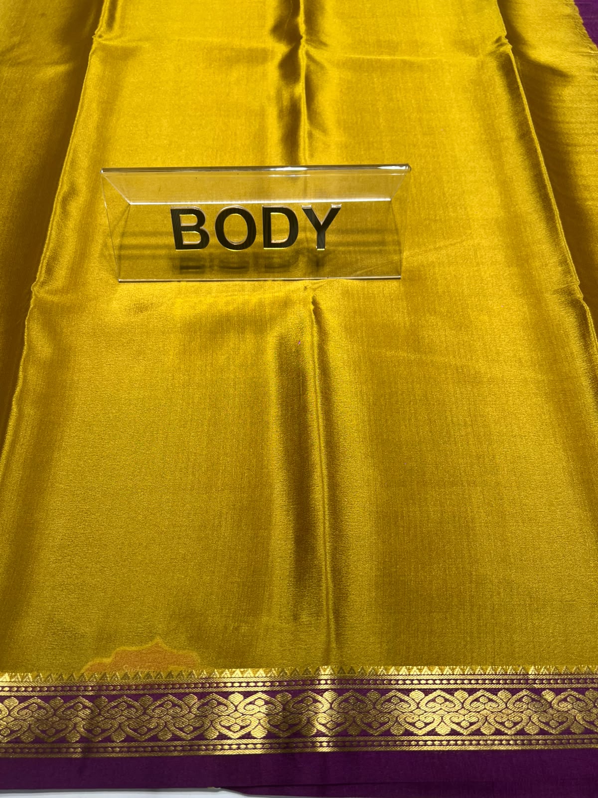 Pure Mysore Silk Saree ( 60 Grams )