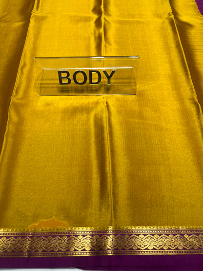 Pure Mysore Silk Saree ( 60 Grams )