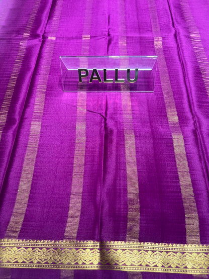 Pure Mysore Silk Saree ( 60 Grams )