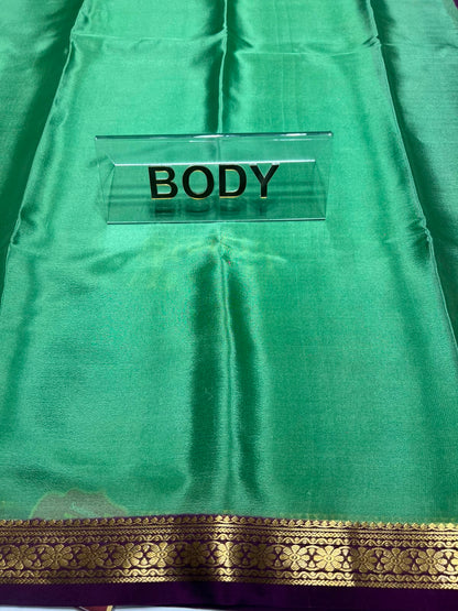 Pure Mysore Silk Saree ( 60 Grams )