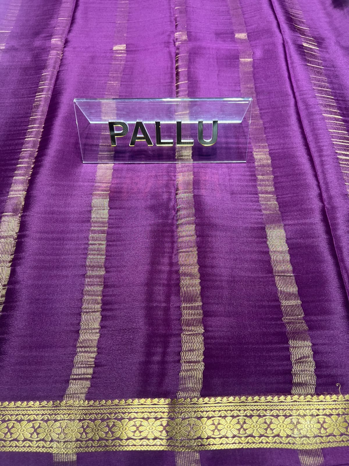 Pure Mysore Silk Saree ( 60 Grams )